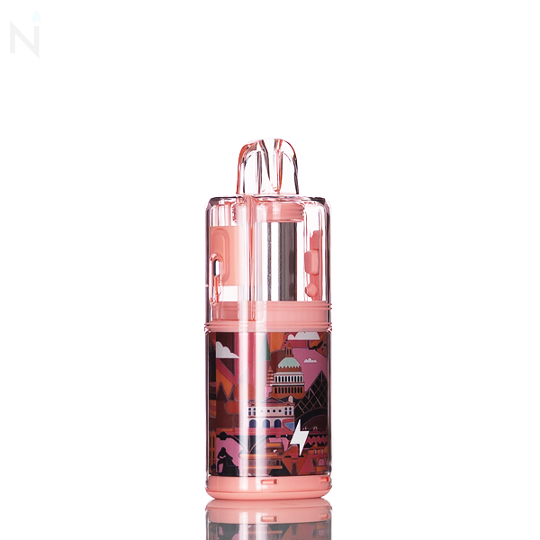 GeekVape Kloud Pod Kit 35000 puffs 10mL refillable side-fill pod 1000mAh USB-C draw-activated adjustable airflow 18W vape pink