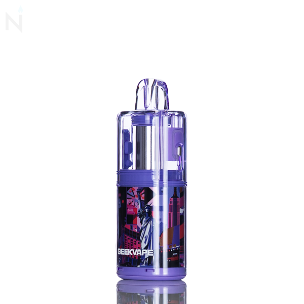 GeekVape Kloud Pod Kit 35000 puffs 10mL refillable side-fill pod 1000mAh USB-C draw-activated adjustable airflow 18W vape