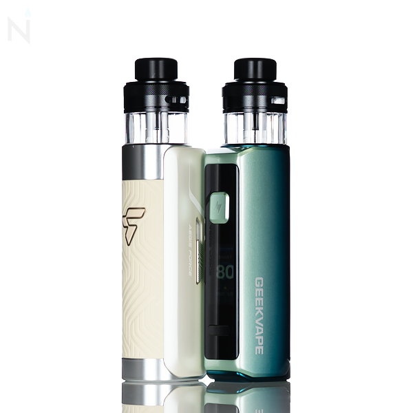 GeekVape Aegis Force 80W pod kit 3200mAh 5mL top-fill top-airflow B Series coil DTL MTL USB-C TFT color display rugged vape