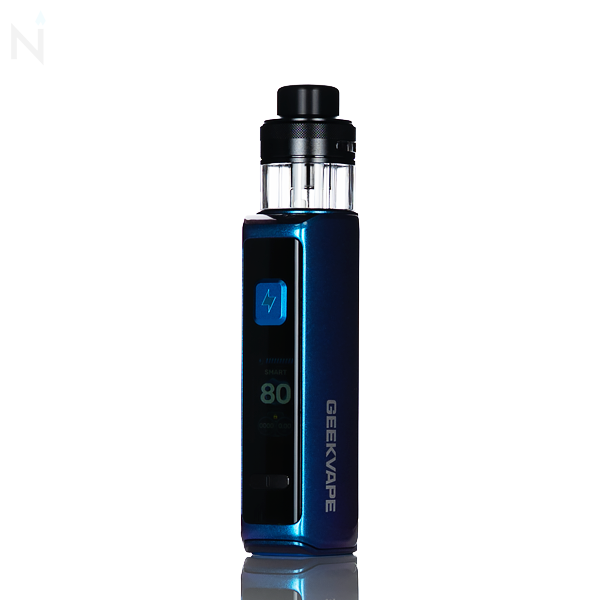 GeekVape Aegis Force 80W pod kit 3200mAh 5mL top-fill top-airflow B Series coil DTL MTL USB-C TFT color display rugged vape