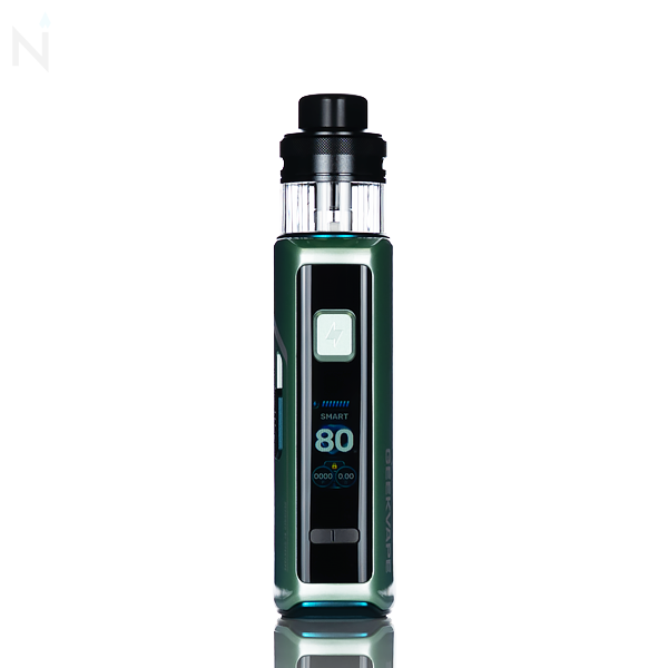 GeekVape Aegis Force 80W pod kit 3200mAh 5mL top-fill top-airflow B Series coil DTL MTL USB-C TFT color display rugged vape