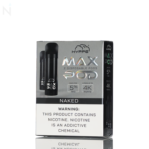 Hyppe Max Pods Pre-filled Disposable Pods 5% 2 Pack