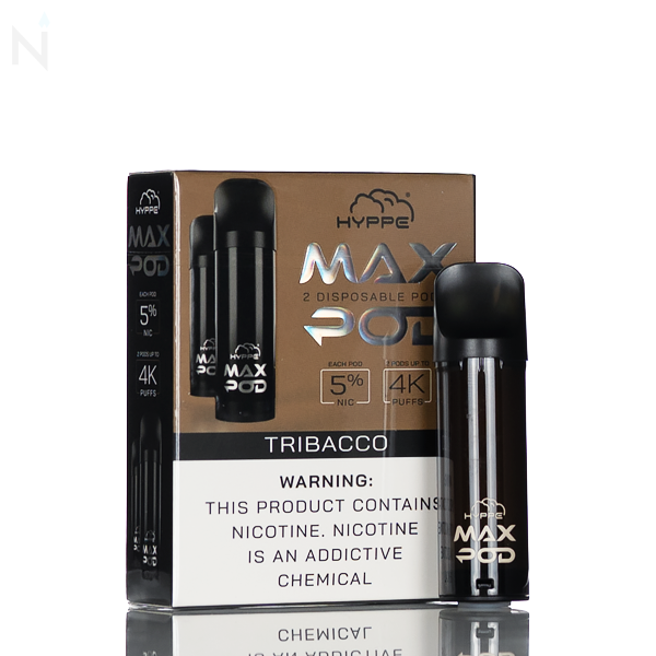 Hyppe Max Pods Pre-filled Disposable Pods 5% 2 Pack