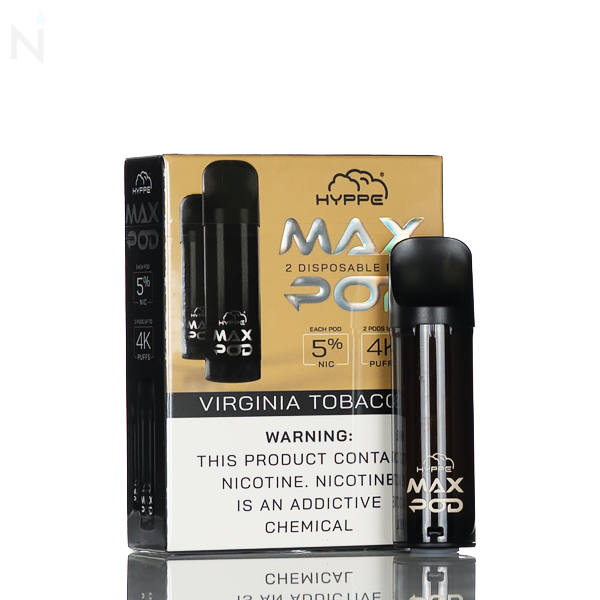 Hyppe Max Pods Pre-filled Disposable Pods 5% 2 Pack