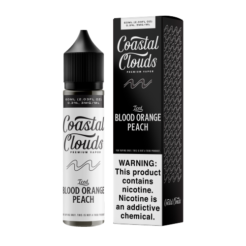 Coastal Clouds 60mL Iced Blood Orange Peach
