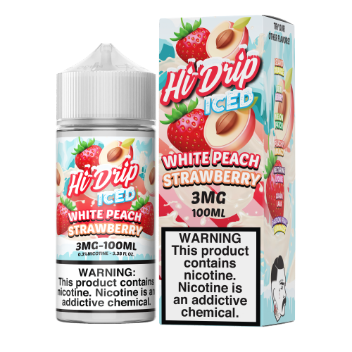 Hi-Drip - White Peach Strawberry ICED