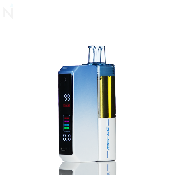 IceFog 40K Switch Pro Disposable Vape Full Kit - Foger Compatible dual coil mesh 5% nicotine adjustable airflow rechargeable battery 15mL pre filled