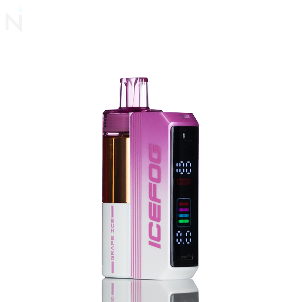 IceFog 40K Switch Pro Disposable Vape Full Kit - Foger Compatible dual coil mesh 5% nicotine adjustable airflow rechargeable battery 15mL pre filled