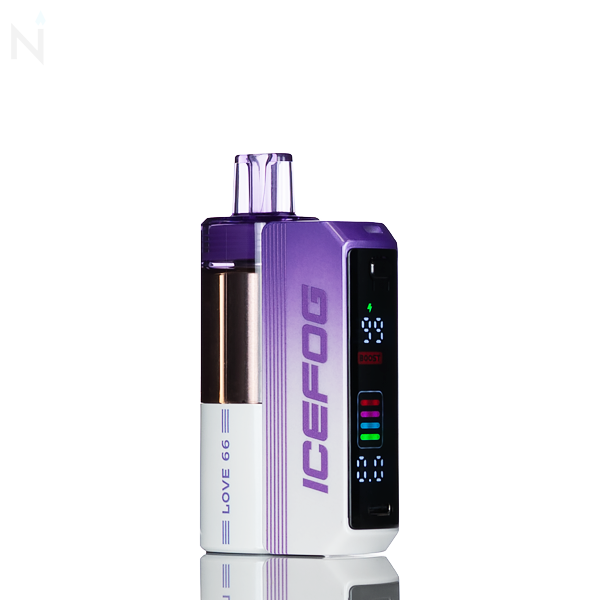 IceFog 40K Switch Pro Disposable Vape Full Kit - Foger Compatible dual coil mesh 5% nicotine adjustable airflow rechargeable battery 15mL pre filled
