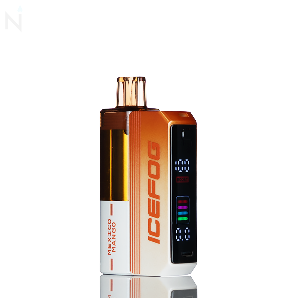 IceFog 40K Switch Pro Disposable Vape Full Kit - Foger Compatible dual coil mesh 5% nicotine adjustable airflow rechargeable battery 15mL pre filled