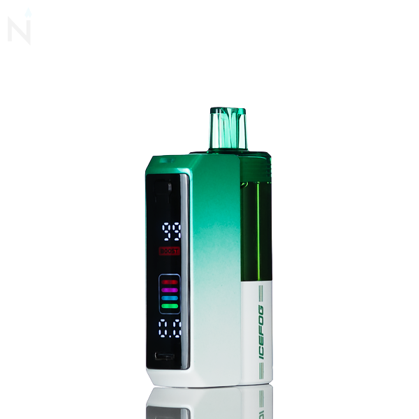 IceFog 40K Switch Pro Disposable Vape Full Kit - Foger Compatible dual coil mesh 5% nicotine adjustable airflow rechargeable battery 15mL pre filled