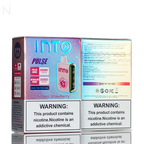 INTO PULSE 20K 20,000 Puffs Disposable Vape dual mesh coil 650 mAH battery 5% nicotine strength 16mL e-liquid capacity pulse mode frozen strawberry
