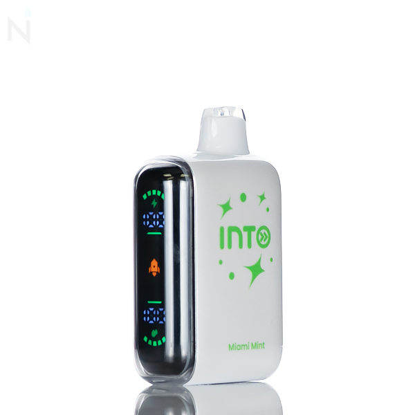 INTO PULSE 20K 20,000 Puffs Disposable Vape dual mesh coil 650 mAH battery 5% nicotine strength 16mL e-liquid capacity pulse mode