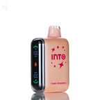 INTO PULSE 20K 20,000 Puffs Disposable Vape dual mesh coil 650 mAH battery 5% nicotine strength 16mL e-liquid capacity pulse mode frozen strawberry