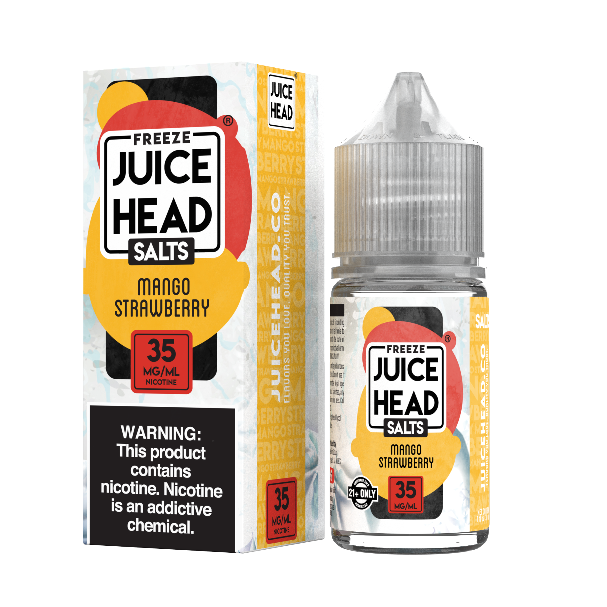 Juice Head SALT - Mango Strawberry FREEZE (TFN)