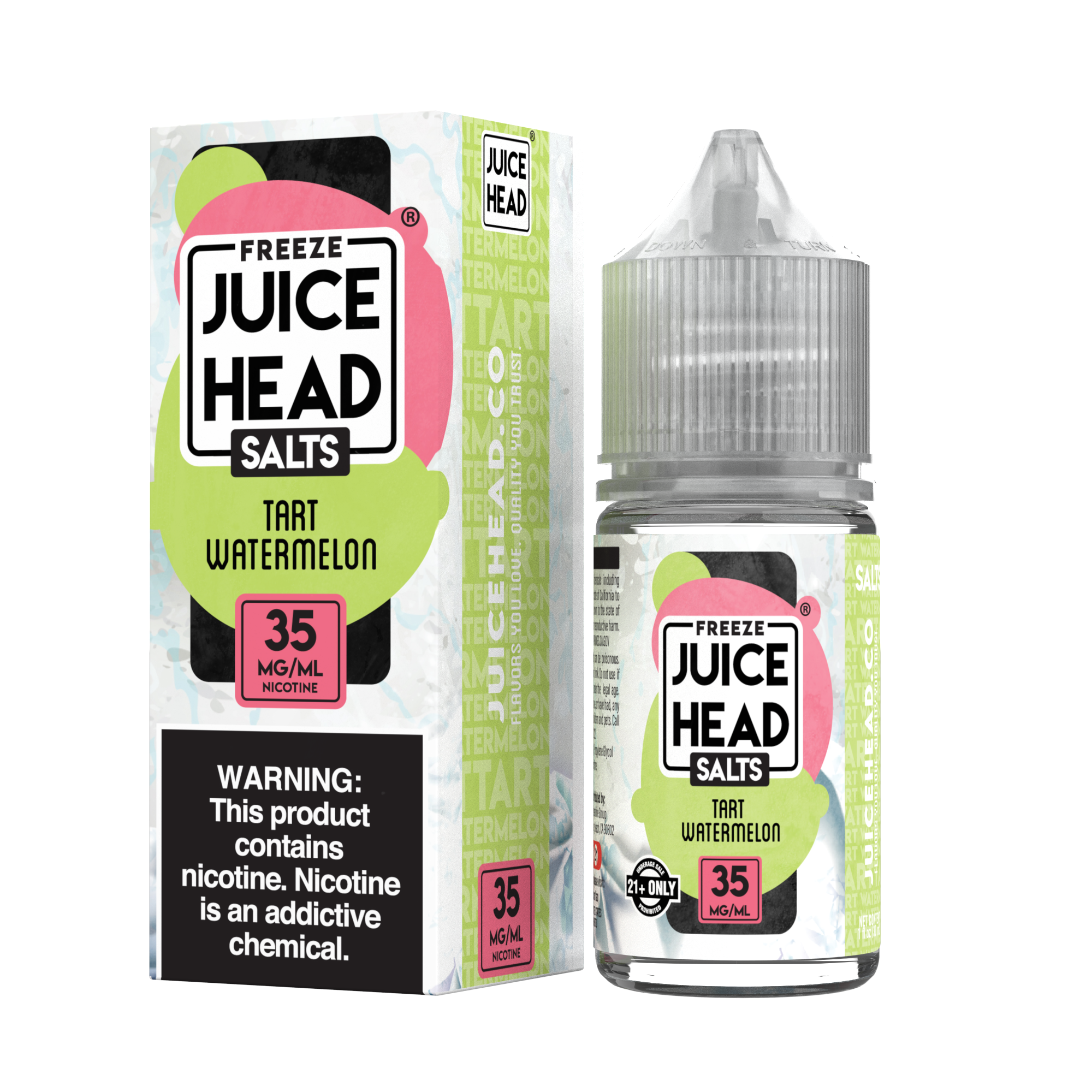 Juice Head SALT - Tart Watermelon (Watermelon Lime) FREEZE (TFN)