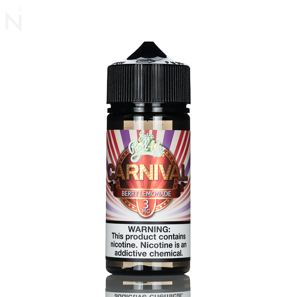 Juice Roll Upz E-Liquid - Carnival Berry Lemonade - 100mL