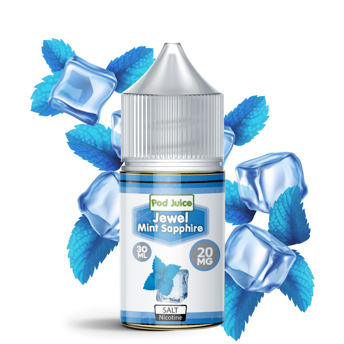 Pod Juice SALT - Jewel Mint Sapphire