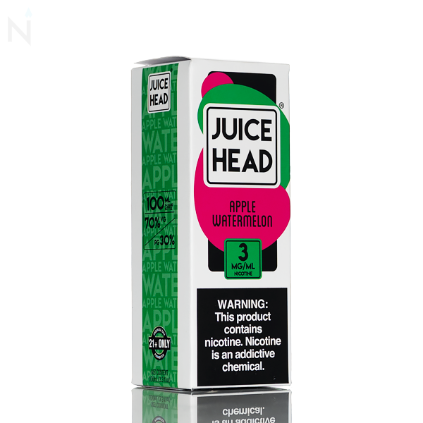 Juice Head E-Liquid - Apple Watermelon - 100ml