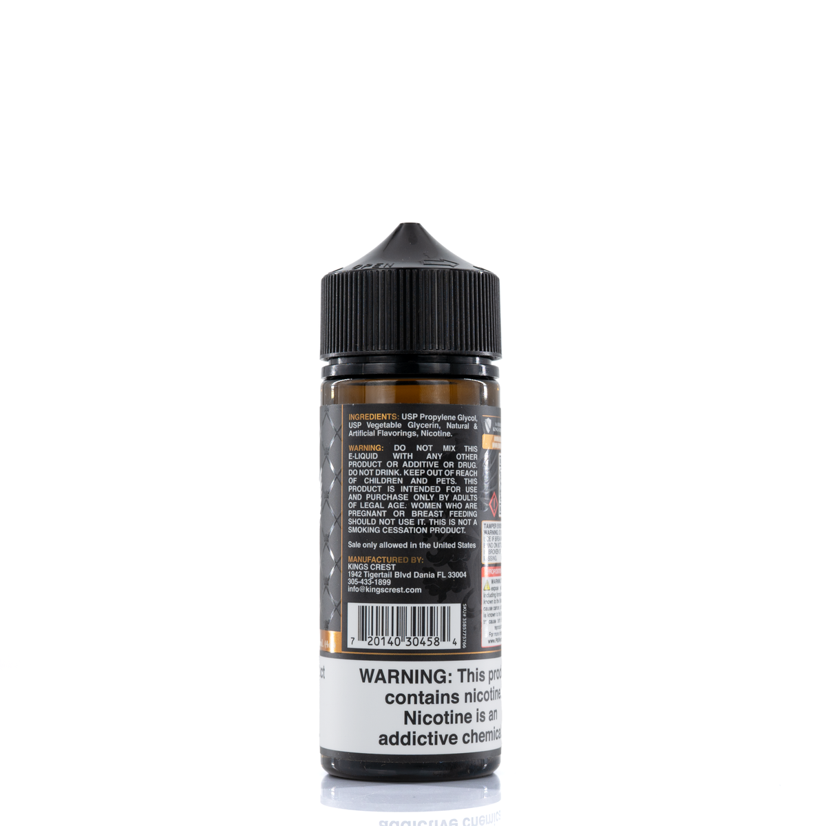 Kings Crest E-Liquid - Don Juan Supra - 120ml