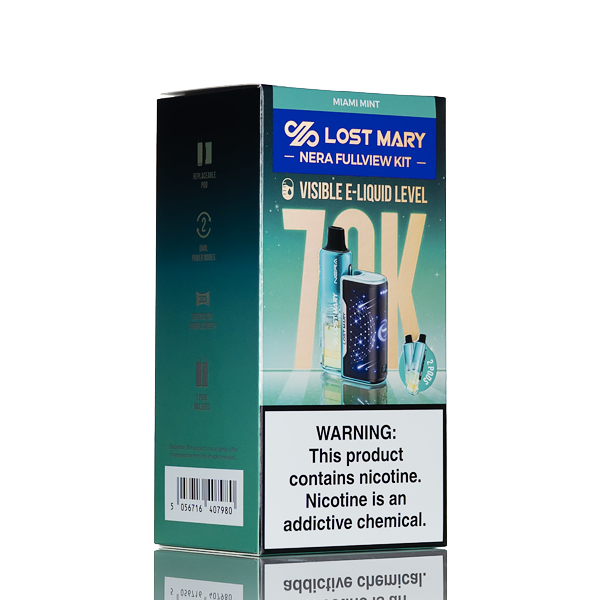 Lost Mary Nera Fullview 70K Puffs Disposable FULL KIT - 24mL