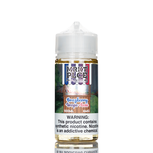MRKT PLCE E-Liquid - Brazberry Grape Acai - 100mL