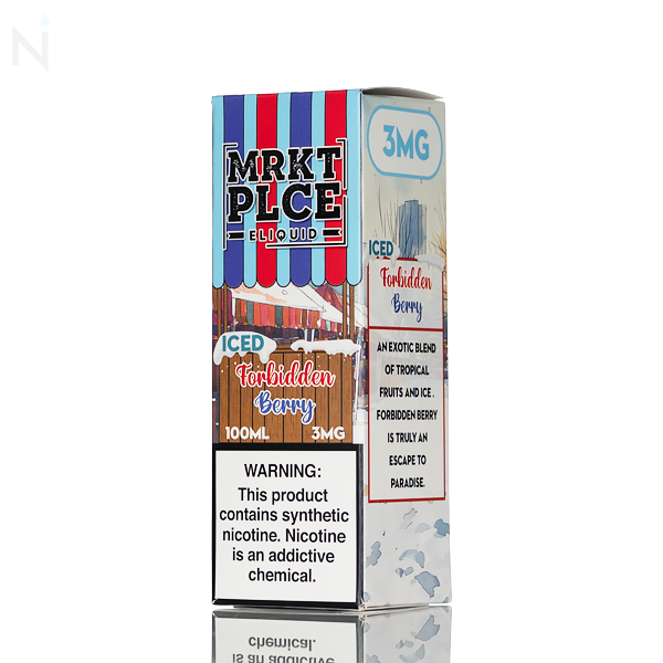 MRKT PLCE E-Liquid - Iced Forbidden Berry - 100mL