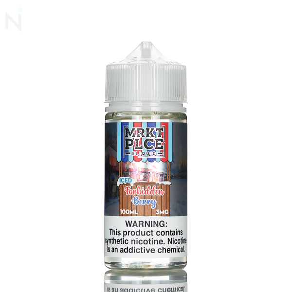 MRKT PLCE E-Liquid - Iced Forbidden Berry - 100mL