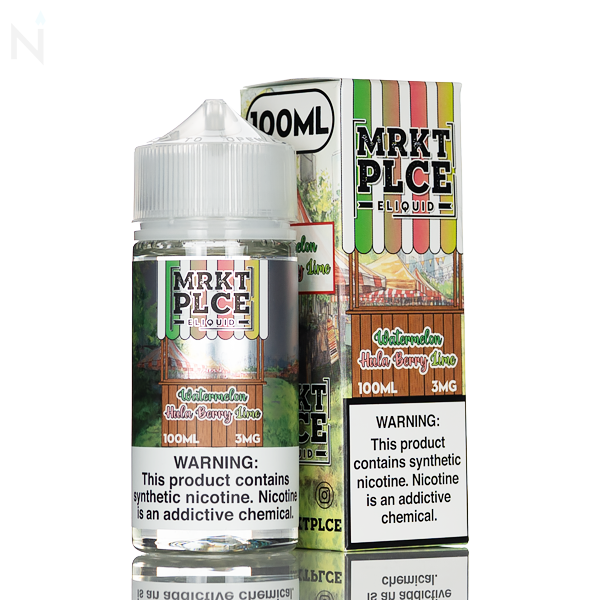 MRKT PLCE E-Liquid - Watermelon Hula Berry - 100mL