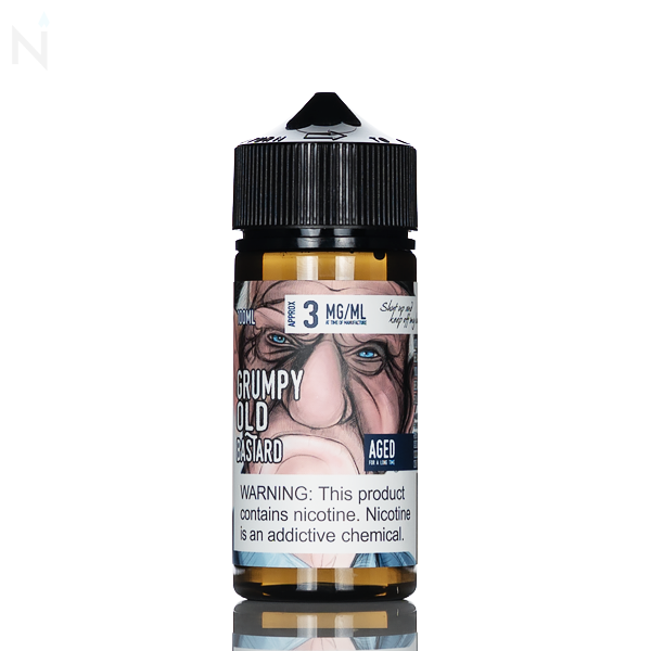 Micro Brew Vapors E liquid - Grumpy Old Bastard - 100mL