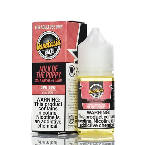 Vapetasia SALT - Milk of the Poppy