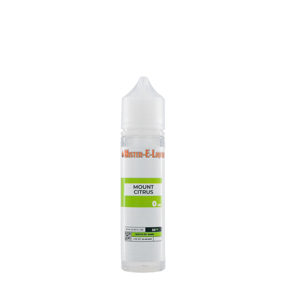Mister E-Liquid - No Nicotine Vape Juice - 60ml