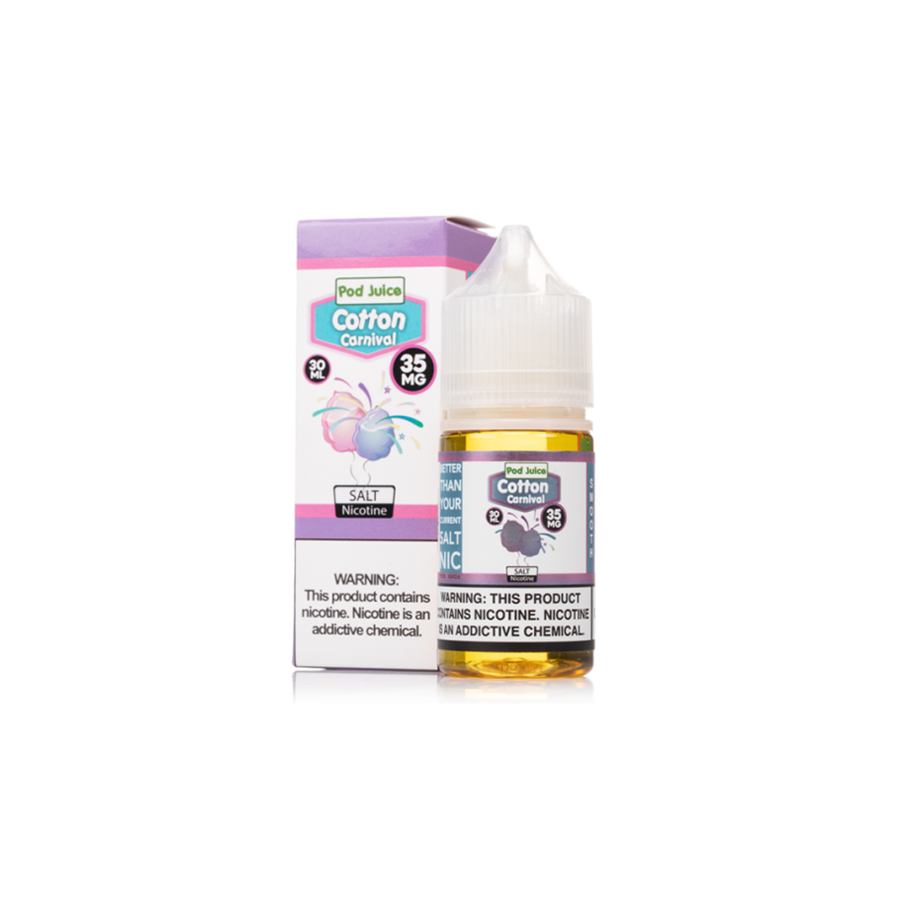 Pod Juice  SALT - Cotton Clouds / Cotton Burst (Cotton Carnival )