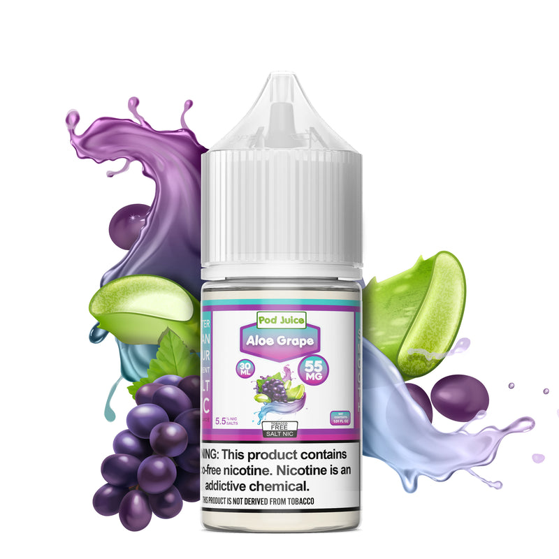 Pod Juice  SALT - Aloe Grape