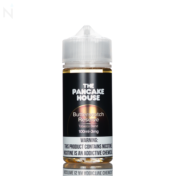 Pancake House - Butterscotch Reserve - 100ml all day vape sub-ohm vaping dessert breakfast creamy flavored freebase vape juice e-liquid