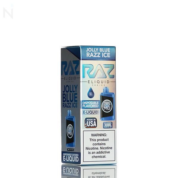 Pod Juice X RAZ Salt Nic -Jolly Blue Razz Ice