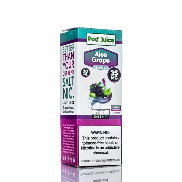 Pod Juice Salt - Aloe Grape Freeze - 30ml