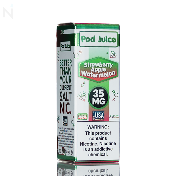 Pod Juice Salt - Strawberry Apple Watermelon - 30ml