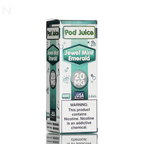 Pod Juice Nicotine Salt - Jewel Mint Emerald - 30ml