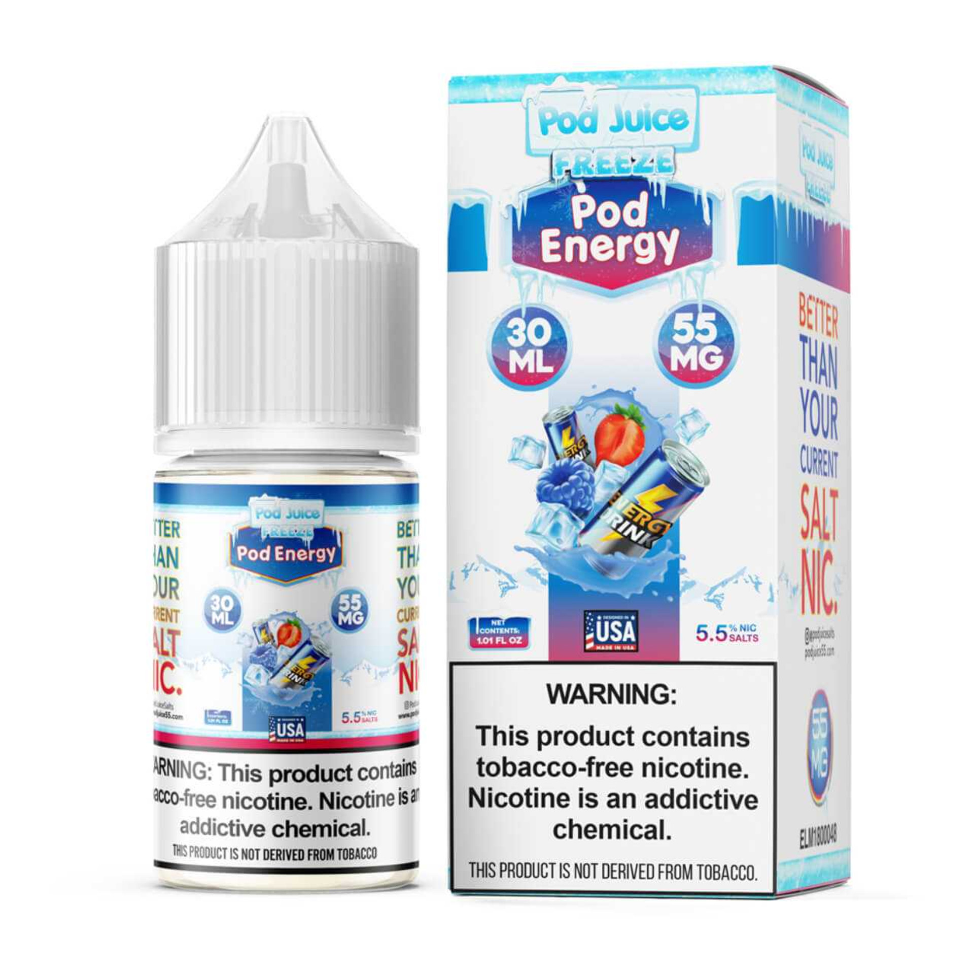 Pod Juice SALT - Energy ICE
