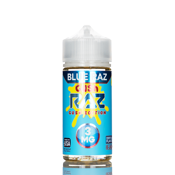 Pod Juice X RAZ E-Liquid - Blue Razz Gush - 100mL