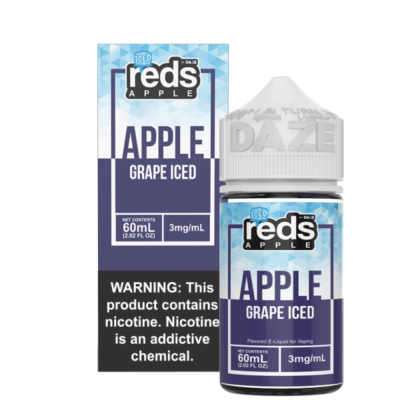 Reds Apple Ejuice - Grape ICED  (60ml) (FS)
