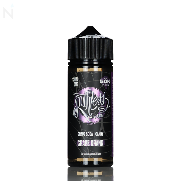 Ruthless Original E-Liquid - Grape Drank - 120mL