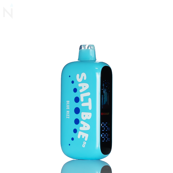 Salt Bae 50 40K 40,000 Puffs Disposable Vape - 17mL 5% nicotine salt strength draw activated rechargeable blue rizz

