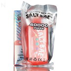 Salt Bae 50 40K 40,000 Puffs Disposable Vape - 17mL 5% nicotine salt strength draw activated rechargeable rainbow loops
