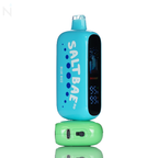 Salt Bae 50 40K 40,000 Puffs Disposable Vape - 17mL 5% nicotine salt strength draw activated rechargeable blue rizz
