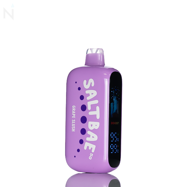 Salt Bae 50 40K 40,000 Puffs Disposable Vape - 17mL 5% nicotine salt strength draw activated rechargeable grape slush