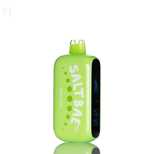 Salt Bae 50 40K 40,000 Puffs Disposable Vape - 17mL 5% nicotine salt strength draw activated rechargeable sour apple