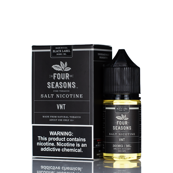 Four Seasons Salt Nicotine - Black Label - VNT - 30ml