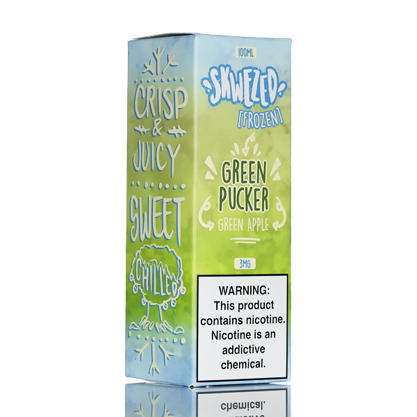Skwezed Ice - Green Apple Ice (Green Pucker Ice) - 100ml